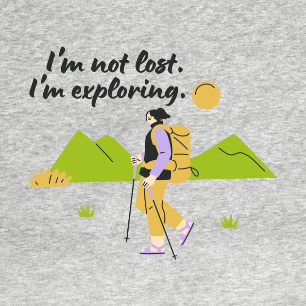 Hiking girl by AldiSuryart